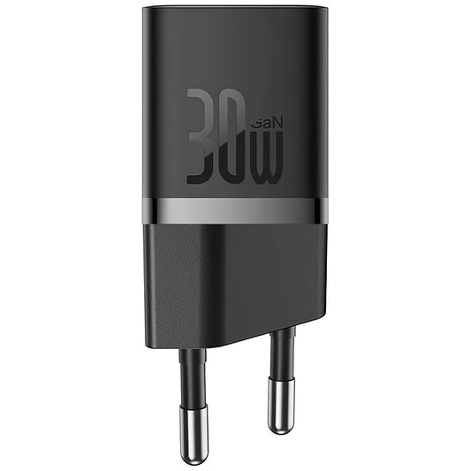 Sieťová nabíjačka Baseus GaN GaN Mini 1C, 30 W, 3A, 1 x USB-C, čierna CCGN070401