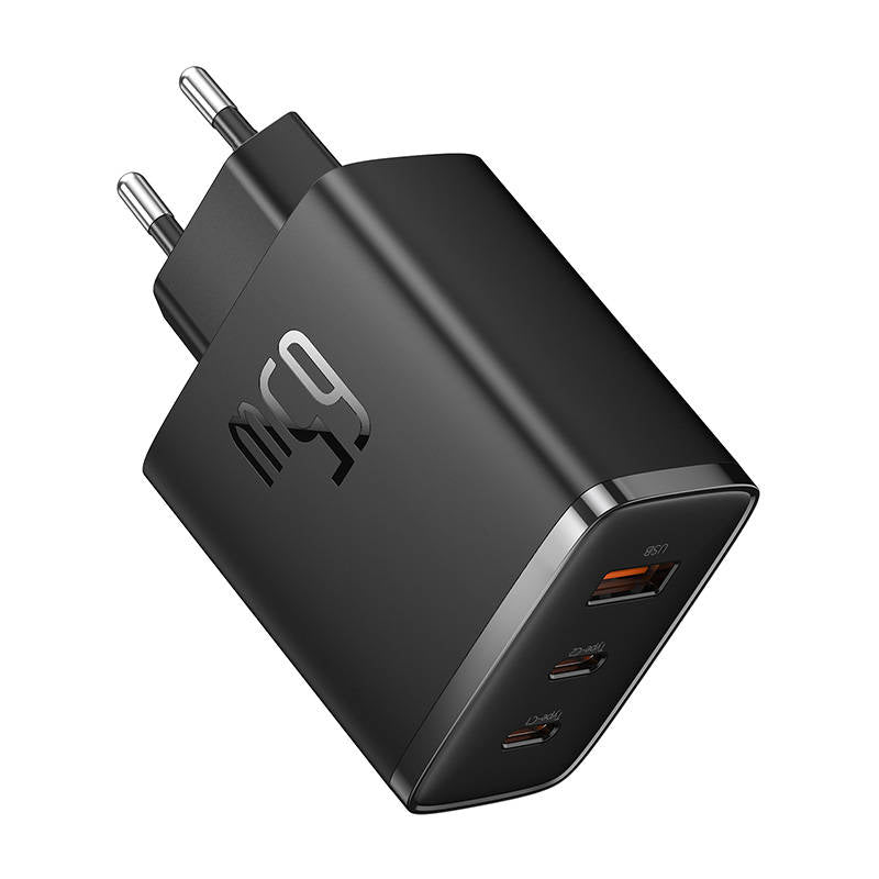 Sieťová nabíjačka Baseus Cube Pro, 65W, 3.25A, 1 x USB-A - 2 x USB-C, Čierna P10152301113-00