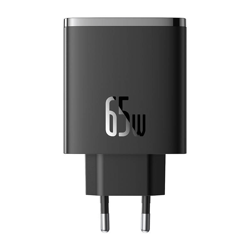 Sieťová nabíjačka Baseus Cube Pro, 65W, 3.25A, 1 x USB-A - 2 x USB-C, Čierna P10152301113-00