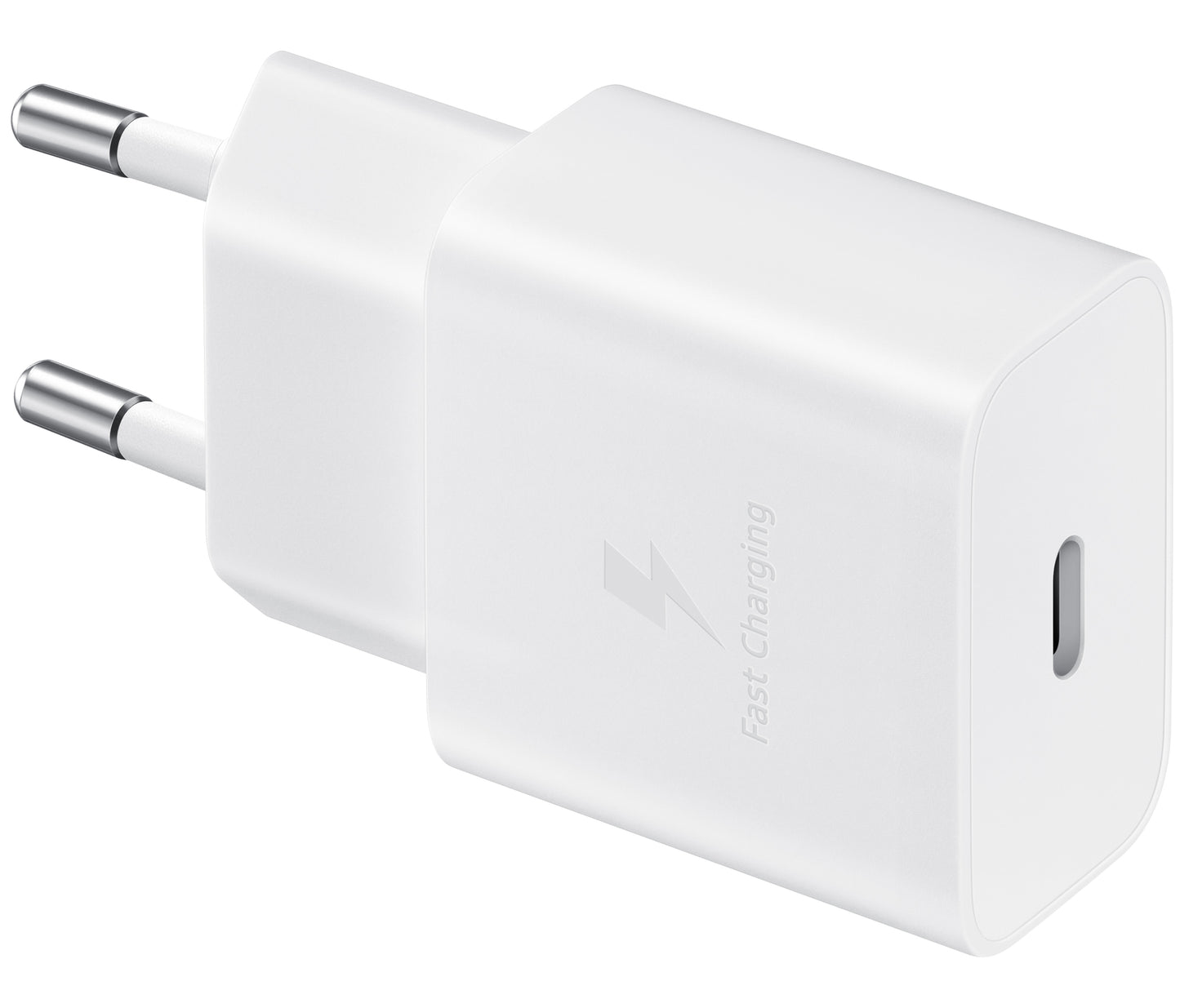 Sieťová nabíjačka Samsung USB-C s káblom USB-C, 15 W, 2 A, 1 x USB-C, biela EP-T1510XWEGEU