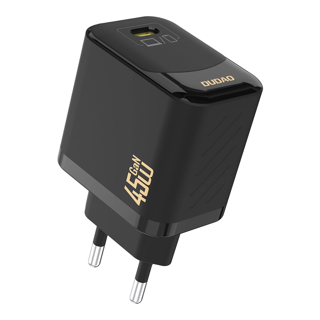 Sieťová nabíjačka s káblom USB-C Dudao A28C, 45W, 3A, 1 x USB-C, Čierna