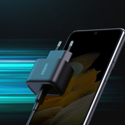 UGREEN CD250, 25 W, 3A, 1 x USB-C, 1 x USB-C, čierna