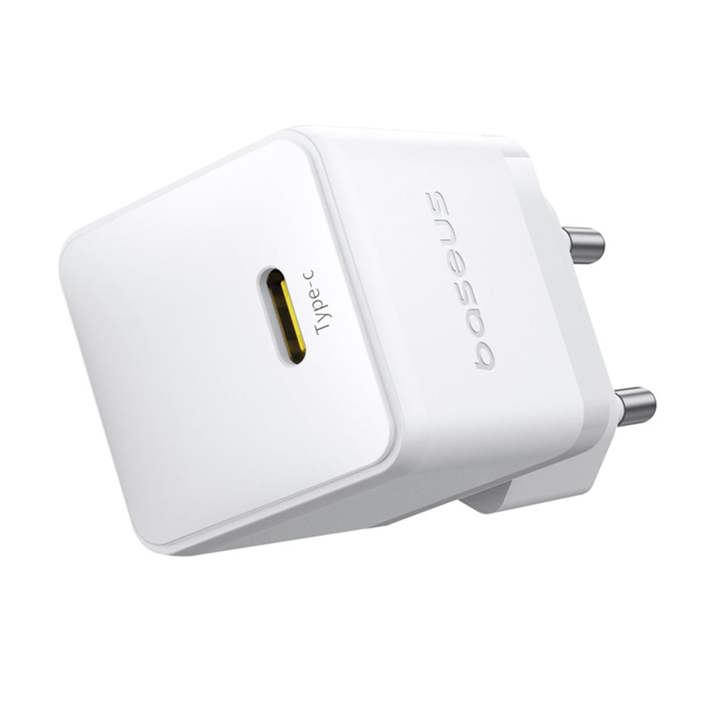 Baseus Palm USB-C Cable Network Charger, 20W, 3A, 1 x USB-C, White P10111602213-01