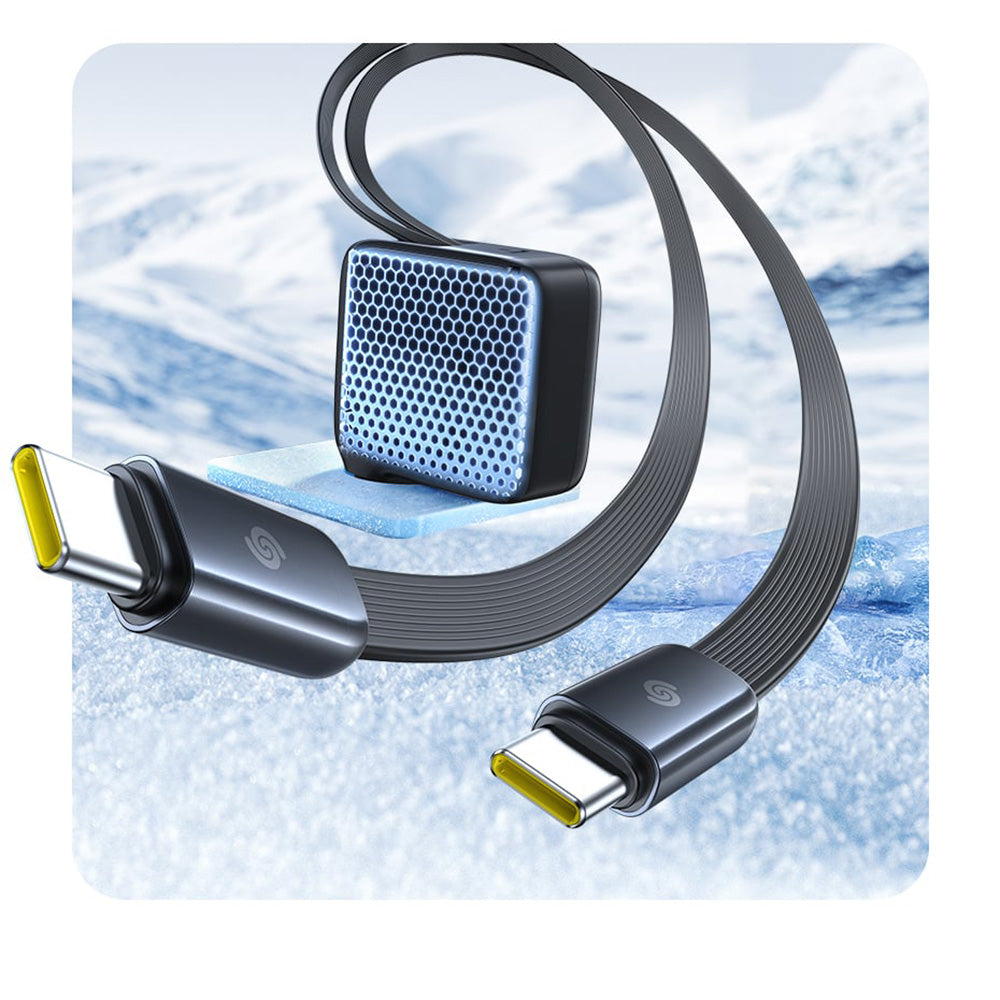 Sieťová nabíjačka s káblom USB-C Baseus EnerCore CJ21, 67W, 3.35A, 1 x USB-C, čierna E0120G00