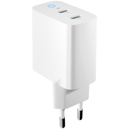 Sieťová nabíjačka Forever TC-06-65CC, 65 W, 3,25 A, 2 x USB-C, biela