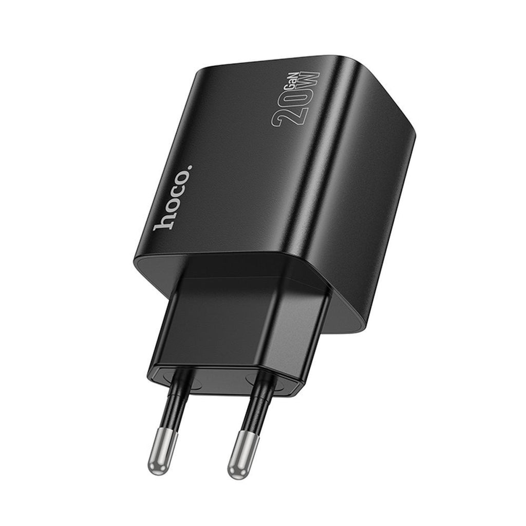 Sieťová nabíjačka HOCO N55, 20W, 3A, 2 x USB-A - 2 x USB-C, Čierna