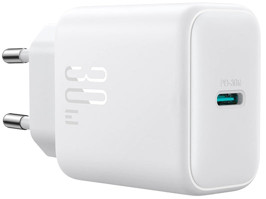 Sieťová nabíjačka Joyroom JR-TCF24, 30W, 3A, 1 x USB-C, Biela
