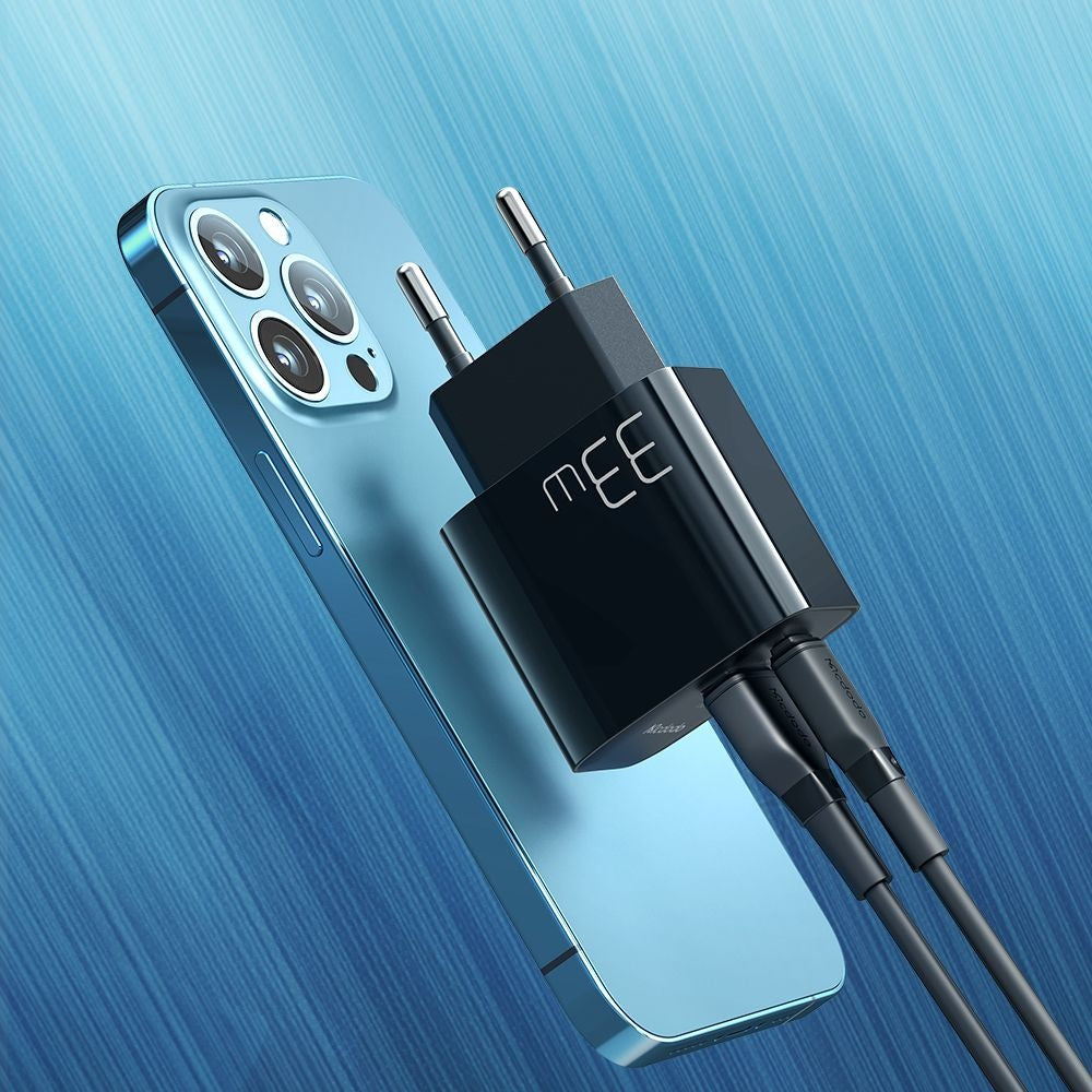 Sieťová nabíjačka McDodo CH-0921, 33W, 3A, 1 x USB-A - 1 x USB-C, Čierna