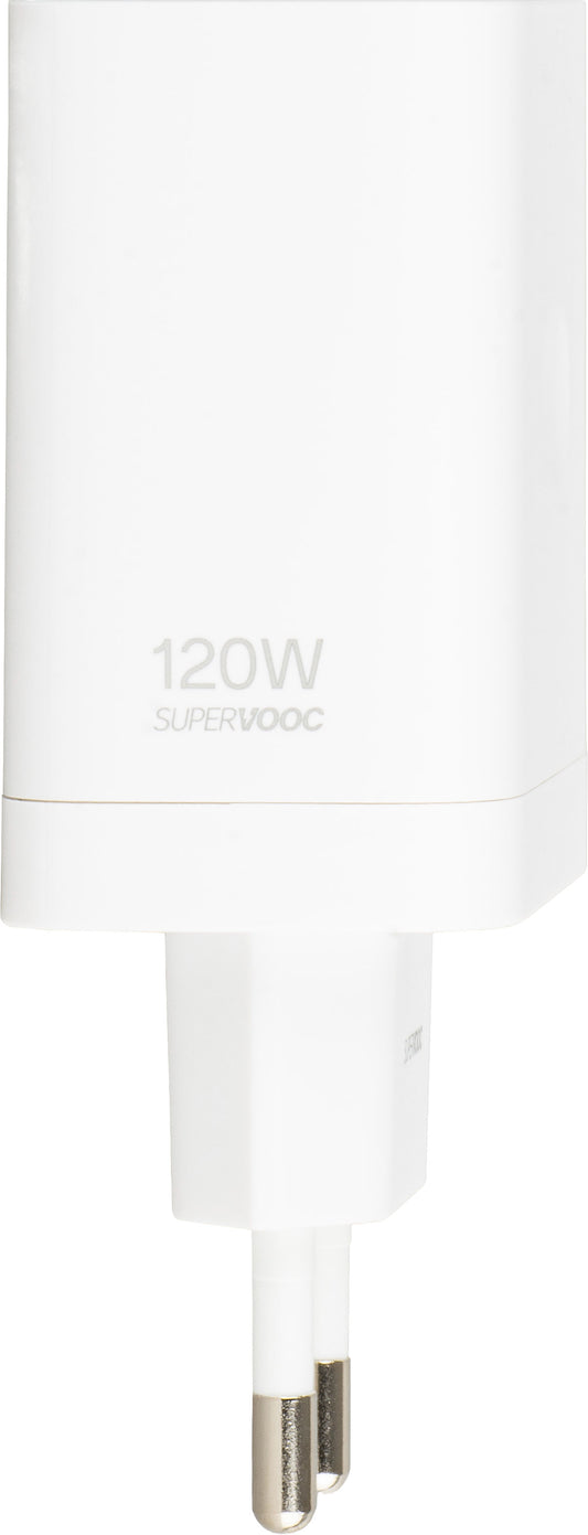 Sieťová nabíjačka OnePlus, 120W, 1 x USB-A, biela