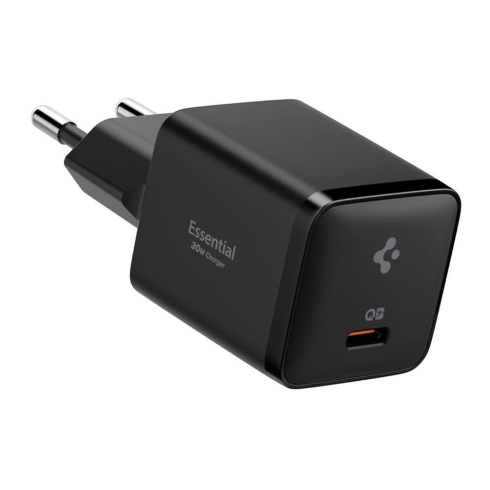 Sieťová nabíjačka Spigen EE301EU Essential, 30W, 3A, 1 x USB-C, čierna ACH09493