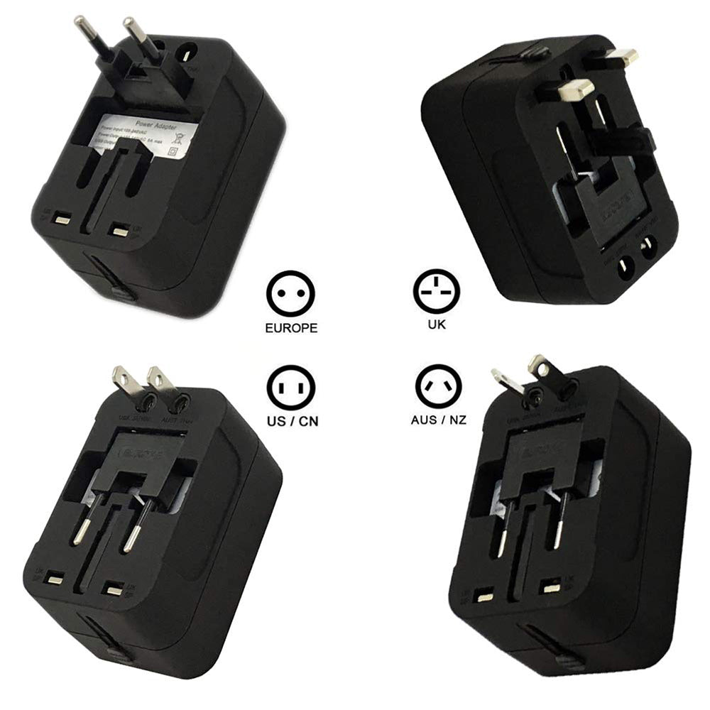 Sieťová nabíjačka Techsuit HHT202 Travel, 10W, 2A, 2 x USB-A, Biela