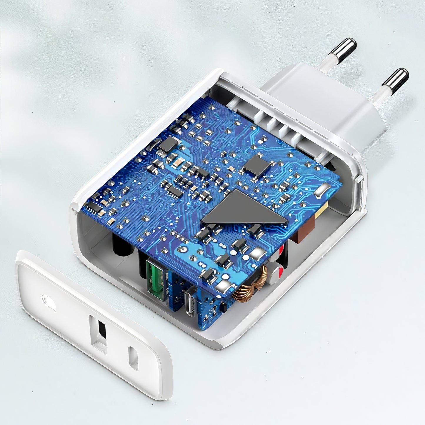 Sieťová nabíjačka UGREEN CD170, 36 W, 3A, 1 x USB-A - 1 x USB-C, biela
