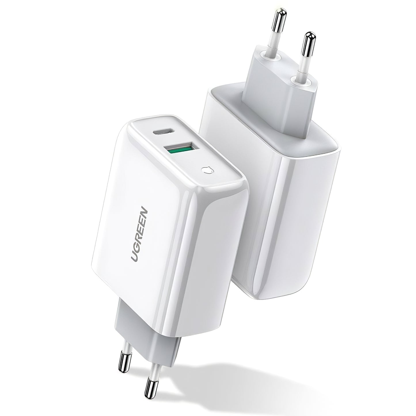 Sieťová nabíjačka UGREEN CD170, 36 W, 3A, 1 x USB-A - 1 x USB-C, biela