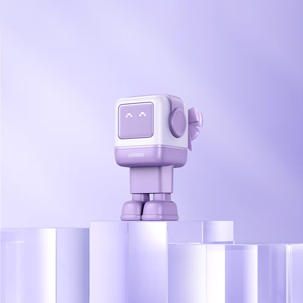 Sieťová nabíjačka UGREEN CD361 Uno, 65W, 3.25A, 1 x USB-A - 2 x USB-C, Fialová