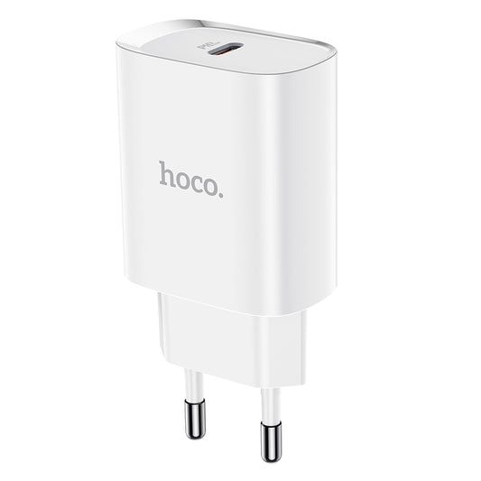 Sieťová nabíjačka HOCO N14, 20 W, 3A, 1 x USB-C, biela