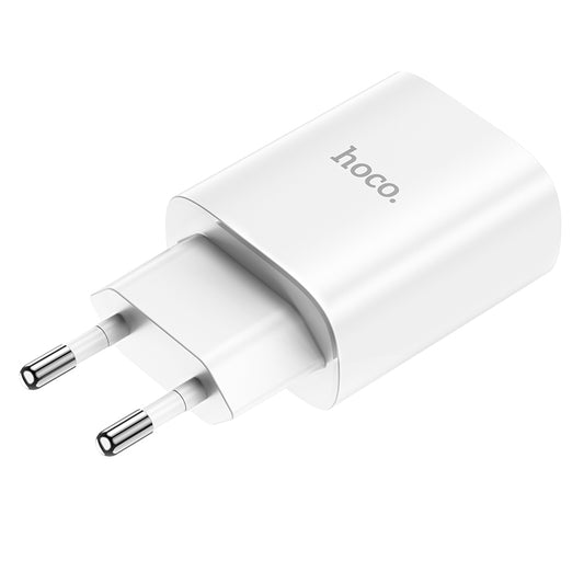 Sieťová nabíjačka HOCO N14, 20 W, 3A, 1 x USB-C, biela