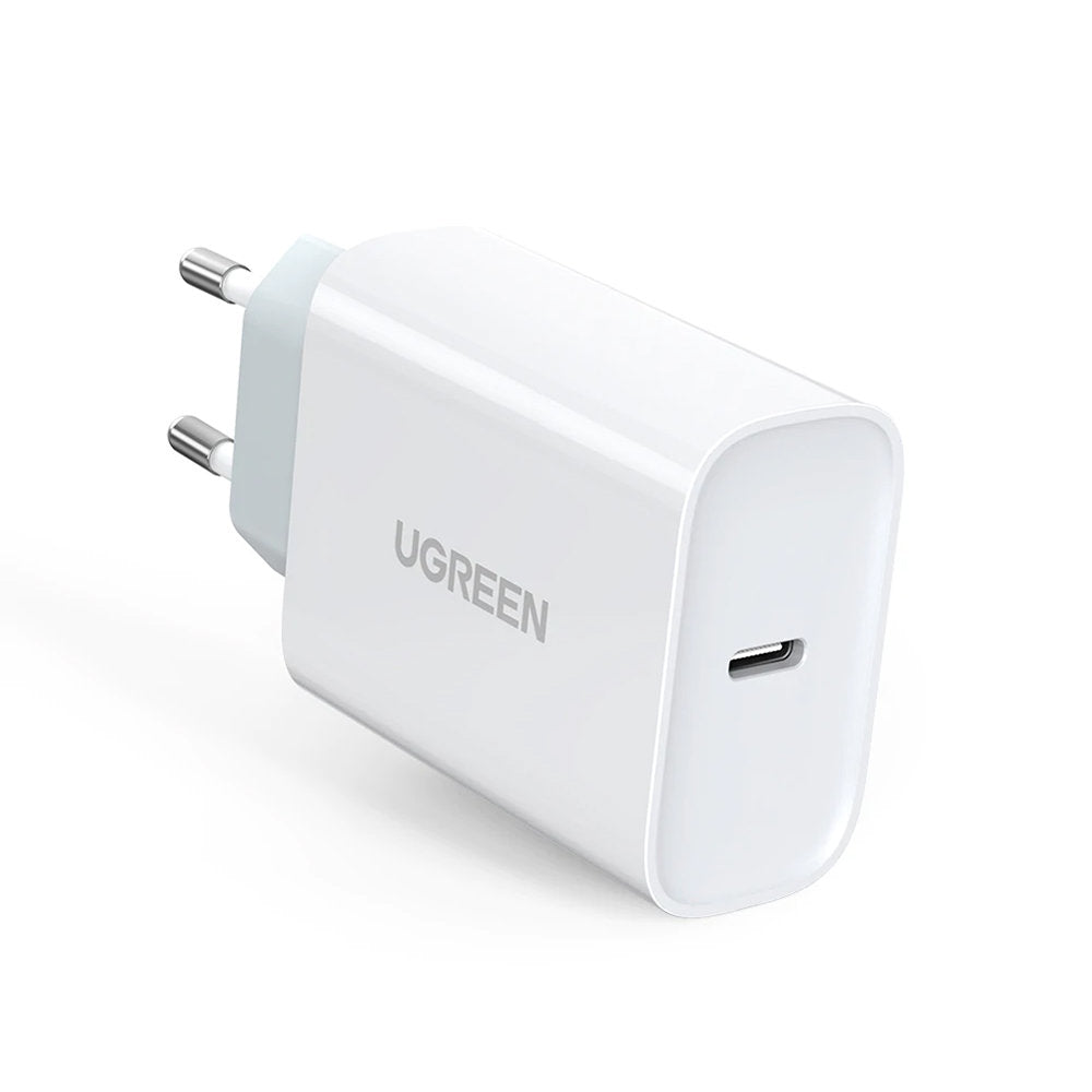 Sieťová nabíjačka UGREEN CD127, 30W, 3A, 1 x USB-C, biela