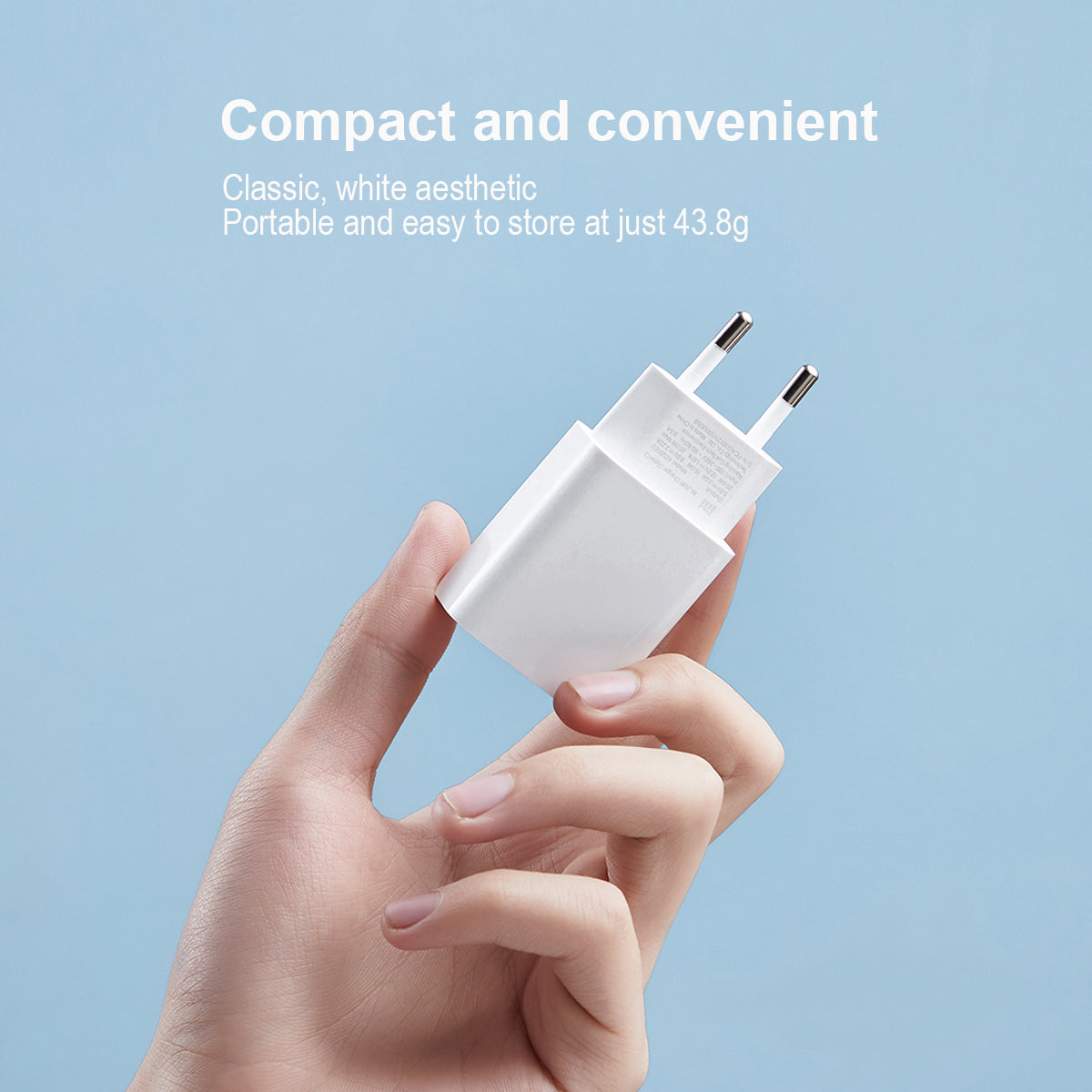 Sieťová nabíjačka Xiaomi, 20 W, 3A, 1 x USB-C, biela BHR4927GL