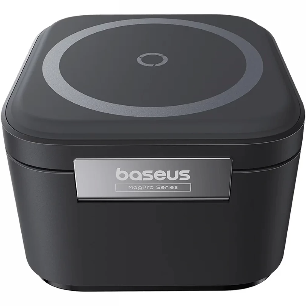 Bezdrôtová sieťová nabíjačka Baseus MagPro 3 v 1 USB-C, 25 W, 1 × USB-C, čierna P10264100123-01