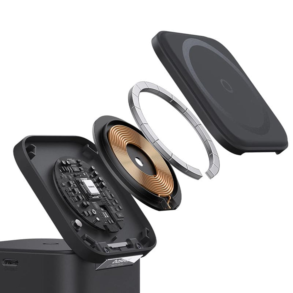 Bezdrôtová nabíjacia stanica Baseus MagPro, 25W, 1.67A, 1 x USB-C, čierna P10264100123-00