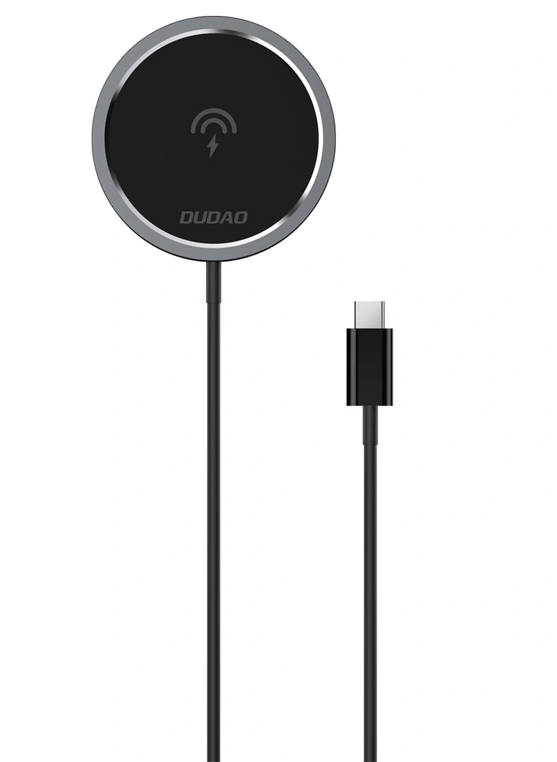 Bezdrôtová sieťová nabíjačka Dudao A12XS, 15 W, 1,67 A, čierna