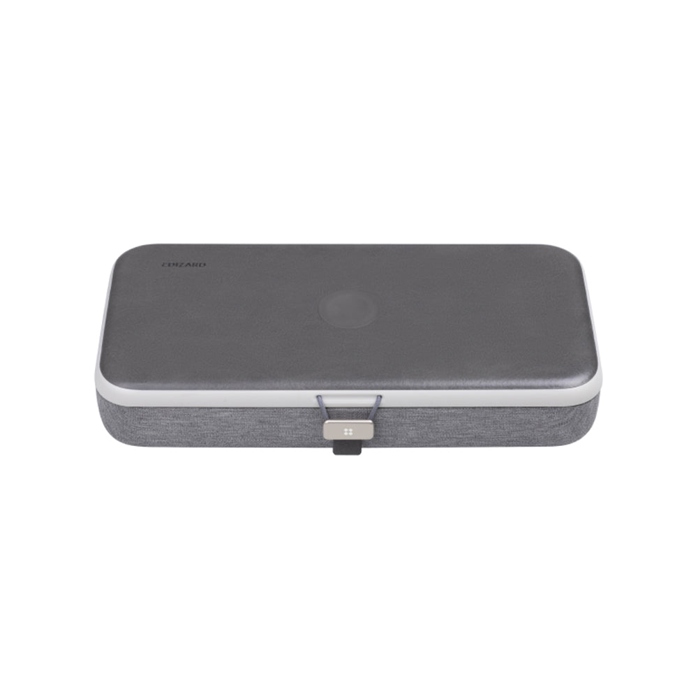 Bezdrôtová nabíjacia stanica Edizard PowerCube 3v1, 65W, 3.25A, 1 x USB-C, Sivá