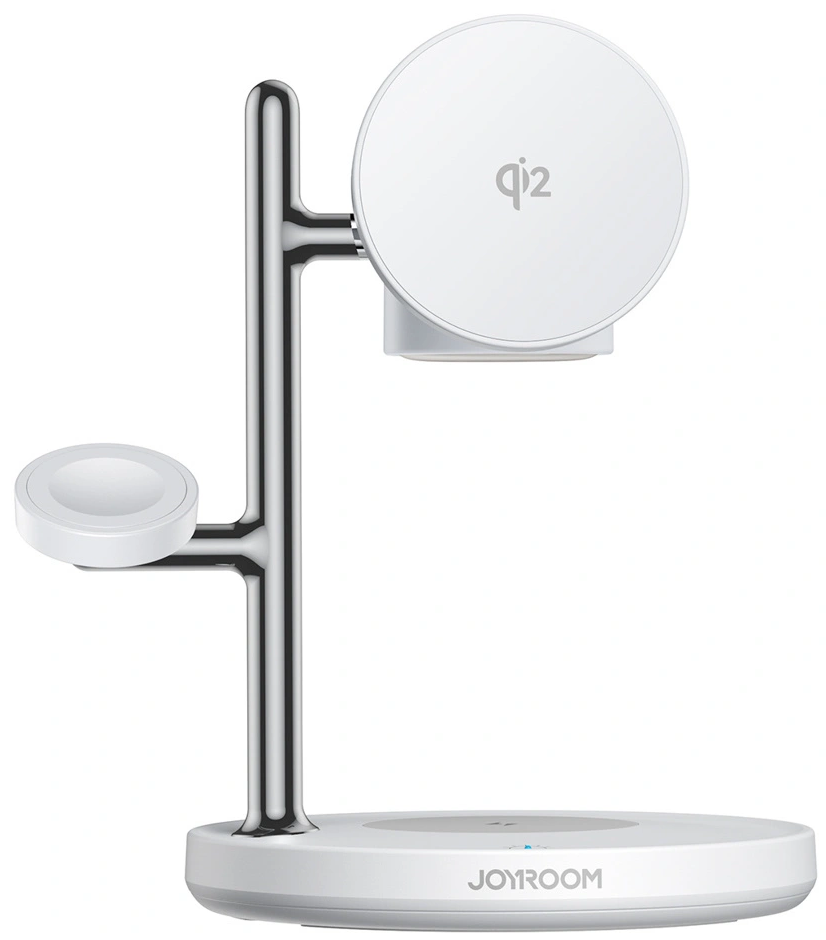 Bezdrôtová nabíjačka Joyroom JR-W23 3v1, 15W, 1.67A, Biela