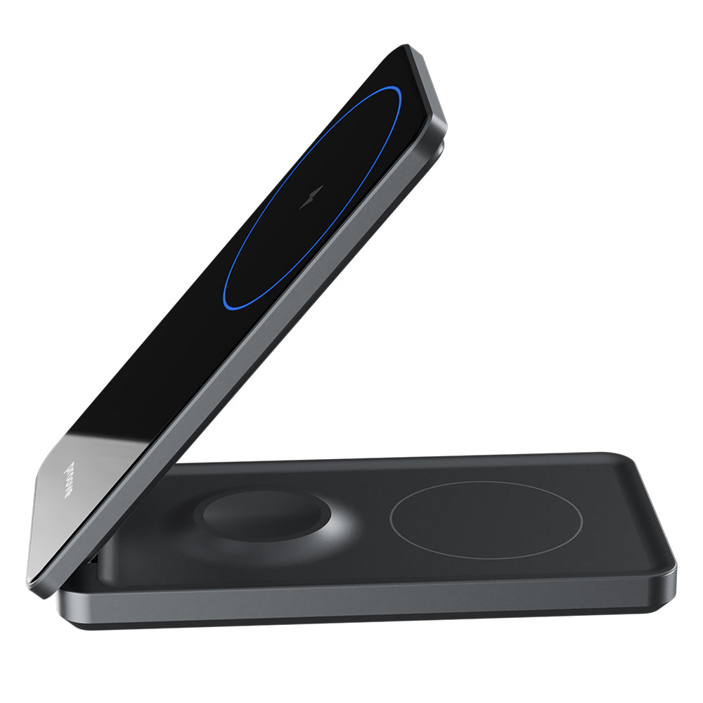 Bezdrôtová nabíjačka Proove Metal Edge 3v1, 15W, 1.67A, Sivá WSME15010003