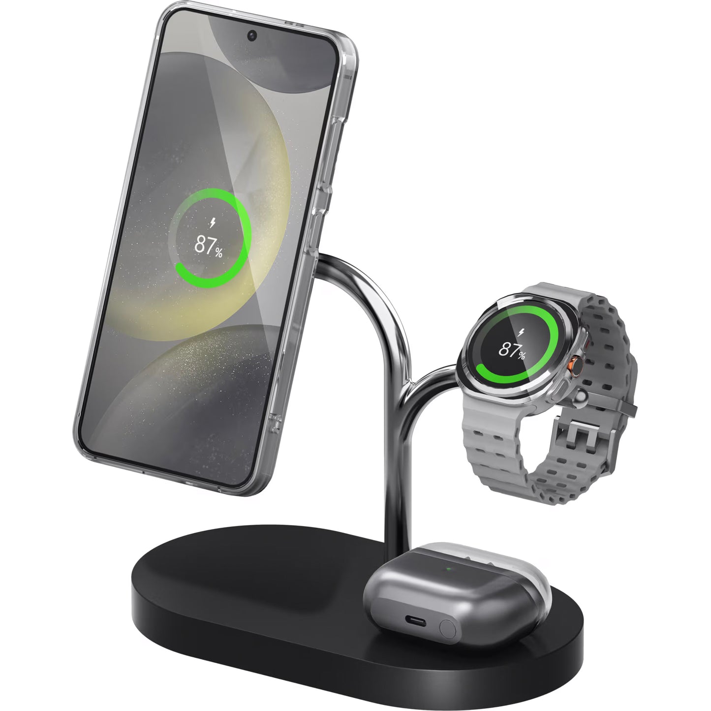 Bezdrôtová sieťová nabíjačka Samsung, 15W, 1.67A, Čierna GP-PWU024WIABW