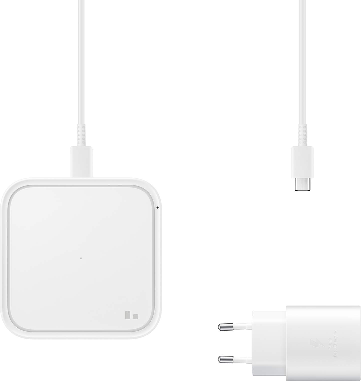 Bezdrôtová sieťová nabíjačka Samsung, 15 W, 1,67 A, biela EP-P2400TWEGEU