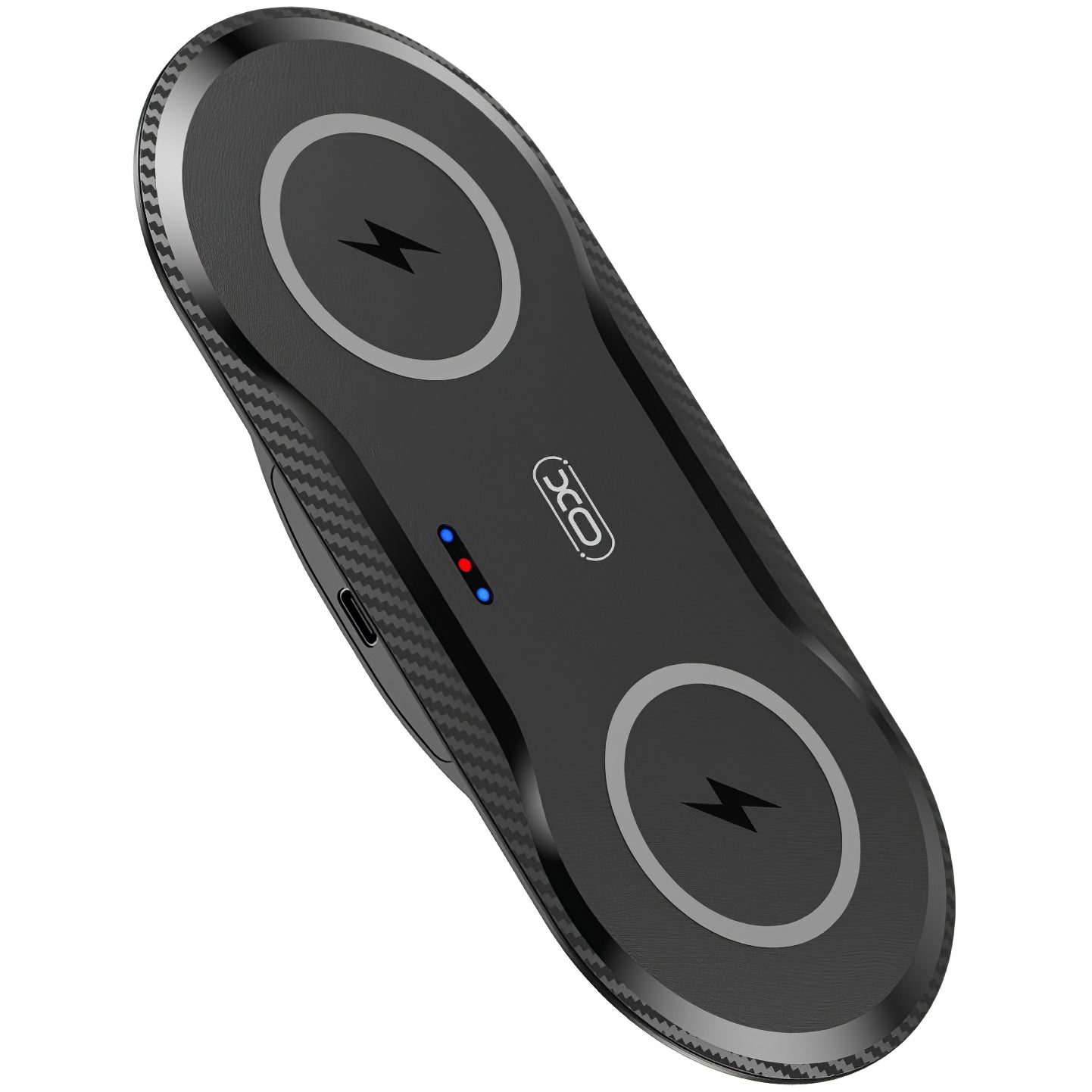 Bezdrôtová sieťová nabíjačka XO Design WX026, 20 W, 1,1 A, čierna