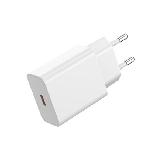 Sieťová nabíjačka XO Design L126, 20W, 3A, 1 x USB-C, Biela