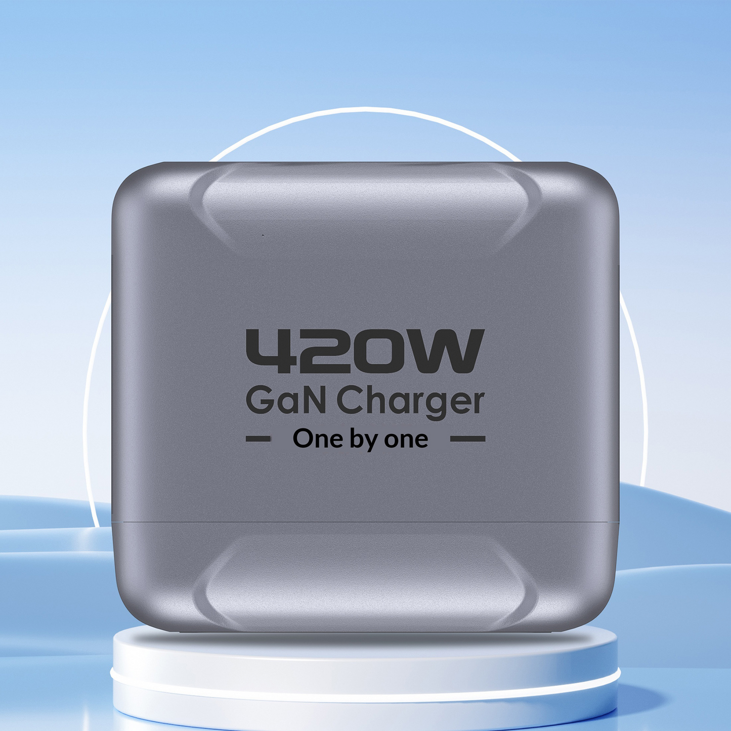 Nabíjačka stanice OEM BK-126D, 140W, 5A, 2 x USB-A - 6 x USB-C, Sivá