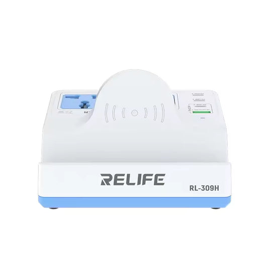 Nabíjačka stanica Relife RL-309H QI, 72W, 1 x USB-A - 3 x USB-C, biela