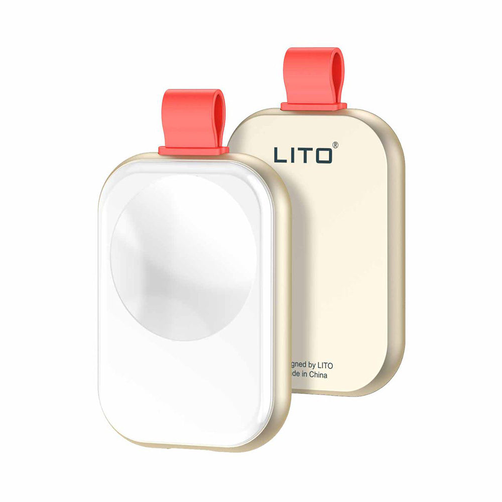 Bezdrôtová nabíjačka Lito LC03 pre Apple Watch Series, Biela