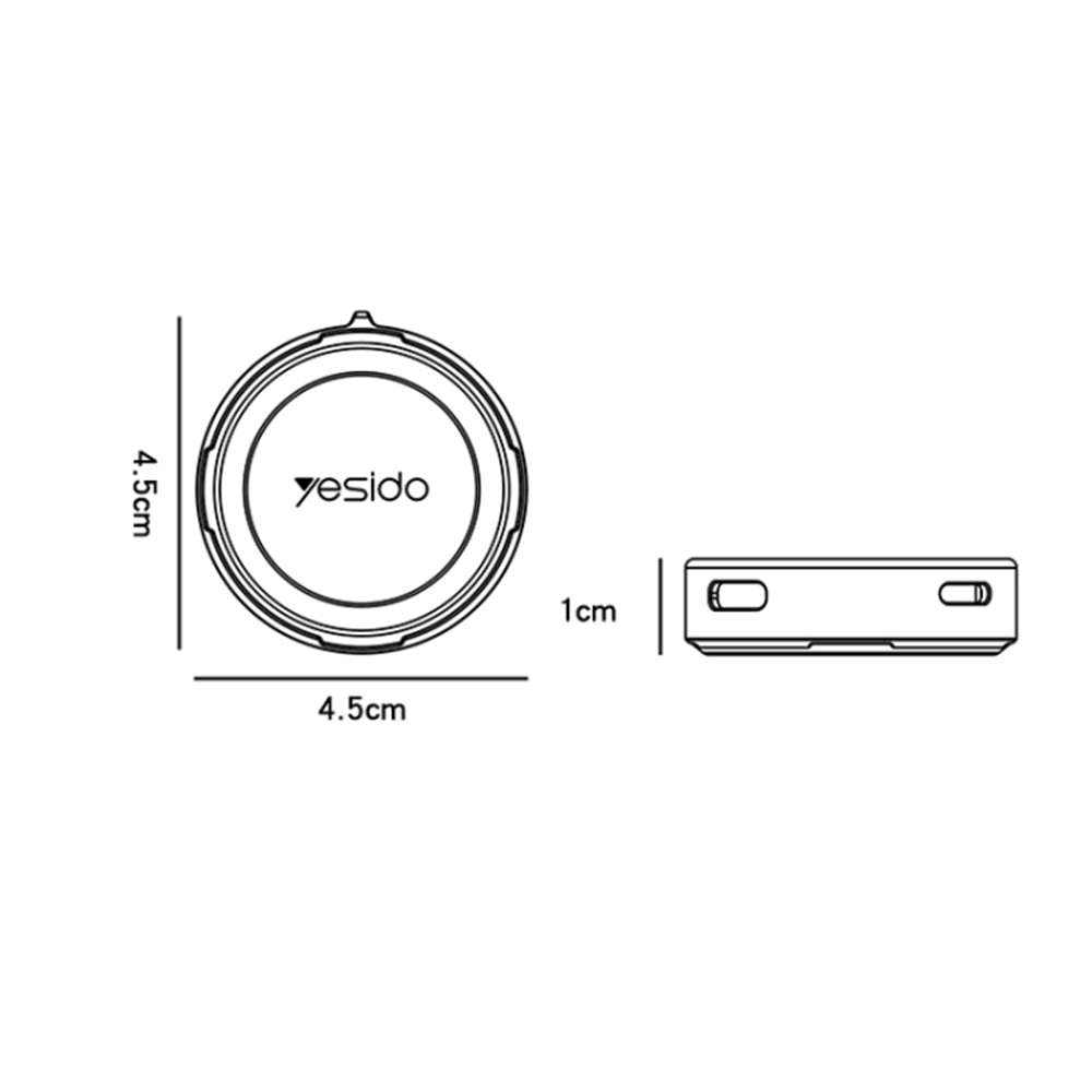 Bezdrôtová nabíjačka Yesido DS18 pre Apple Watch Series, Čierna