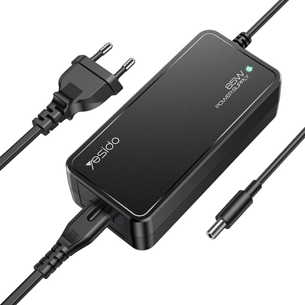 Nabíjačka Yesido CG11E, 65W, univerzálna, čierna
