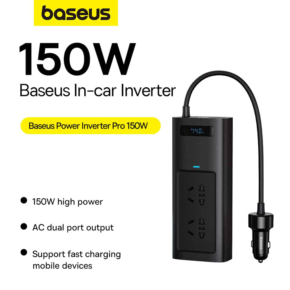Auto invertor Baseus Power Pro, 150W CGNB020101