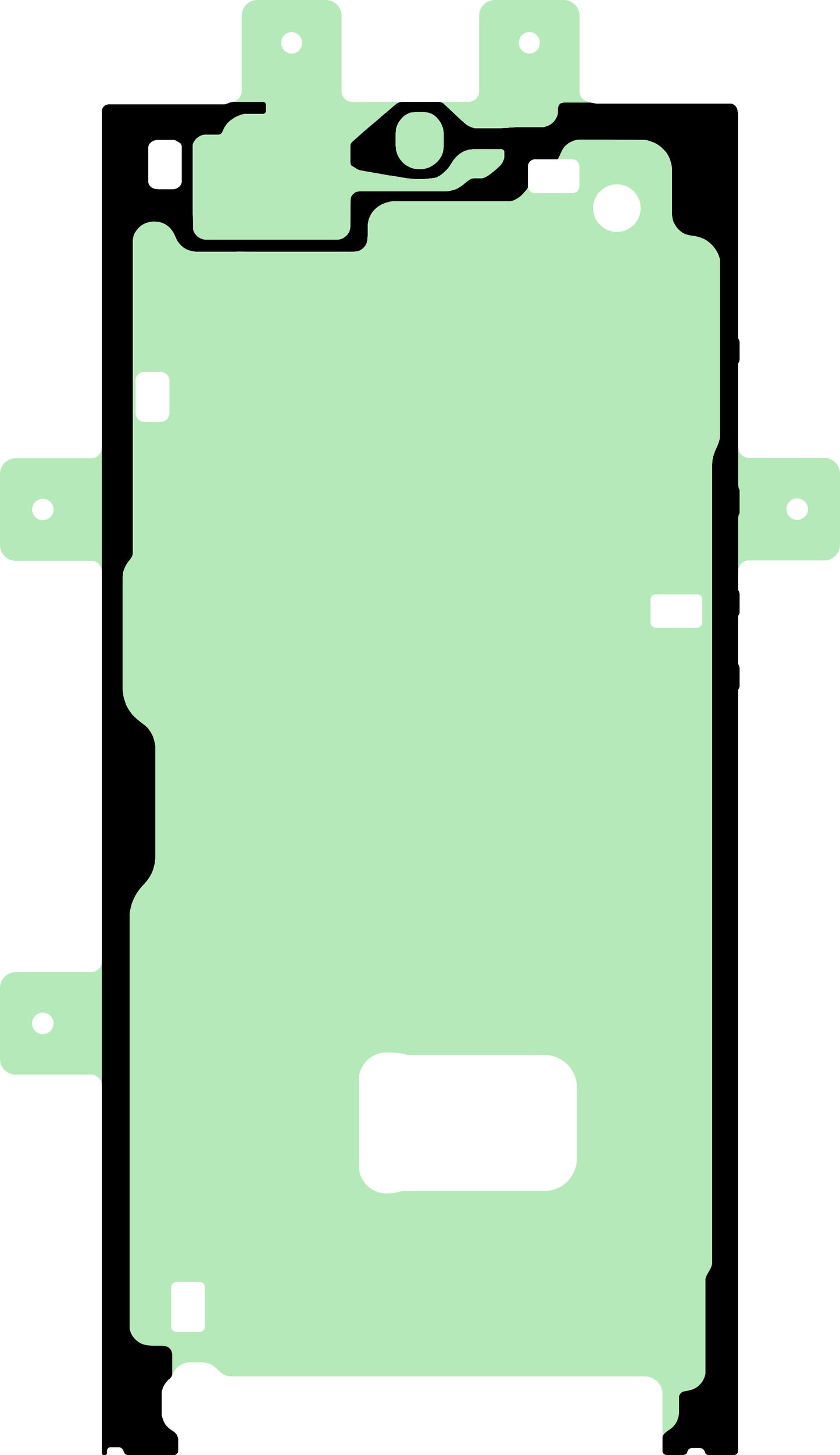 Kit lepiaci displej Samsung Galaxy S23 Ultra S918, Service Pack GH82-30558A