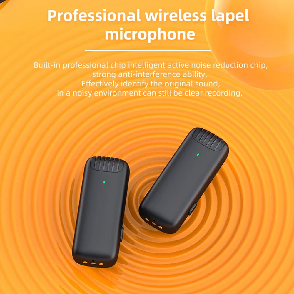 Lavaliera Techsuit LW4, USB-C, Sada 2 kusy, Čierna