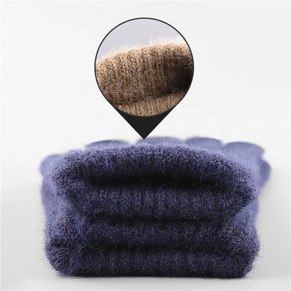 Dotykové zimné rukavice Iwarm ST0016, veľkosť 22 cm, sivé