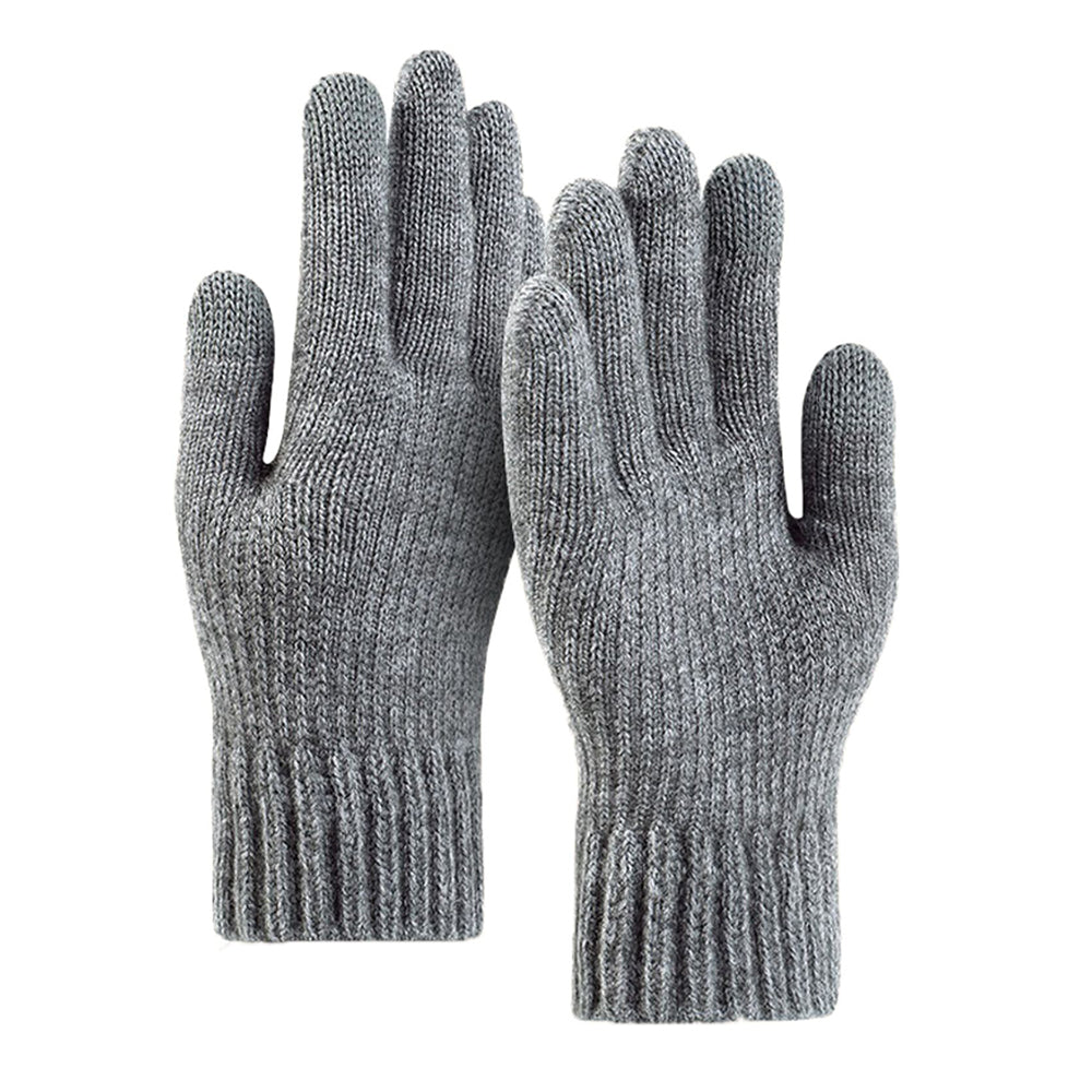 Unisex dotykové zimné rukavice Techsuit ST0012, veľkosť 22 cm, svetlosivá