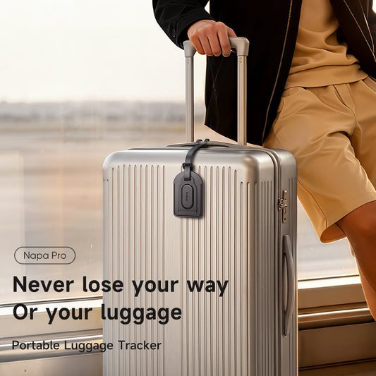 Mcdodo SmartTag Luggage Napa Pro AT-3790 pre iOS Series, Čierna