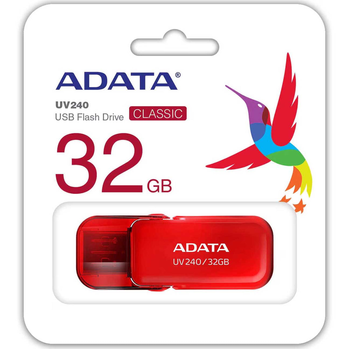Externá pamäť USB-A Adata UV240, 32Gb AUV240-32G-RRD