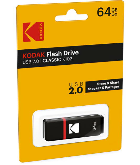 Externá pamäť USB-A Kodak K102, 64Gb EKMMD64GK102