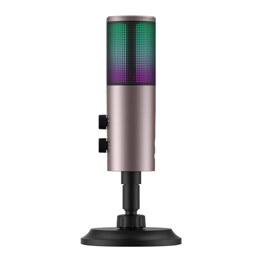 Gamingový mikrofón HAVIT GK61, RGB, USB-C, Sivý