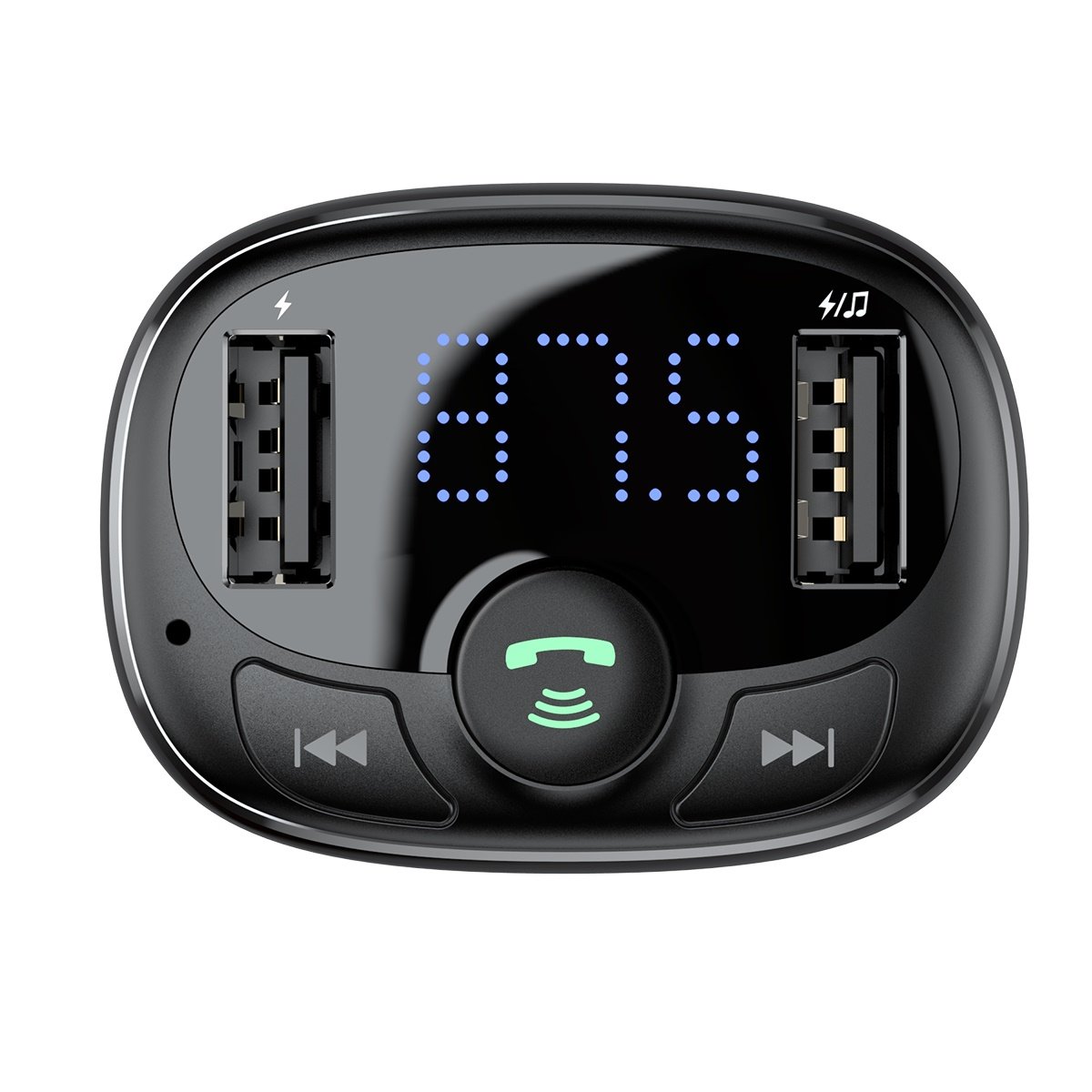 Modulátor FM Bluetooth Baseus S-09A, 2 x USB-A - 1 x microSD CCMT000001