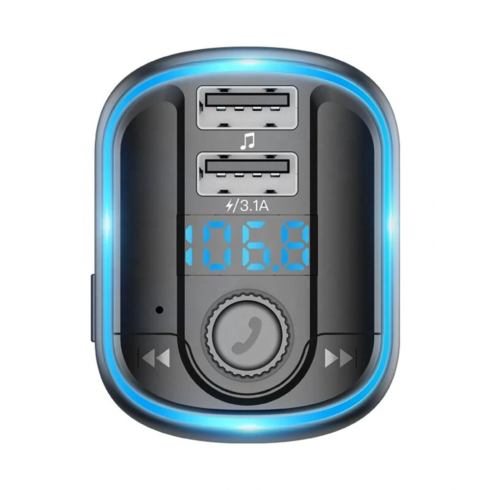 Modulátor FM Bluetooth Yesido Y44, 2 x USB-A - 1 x microSD
