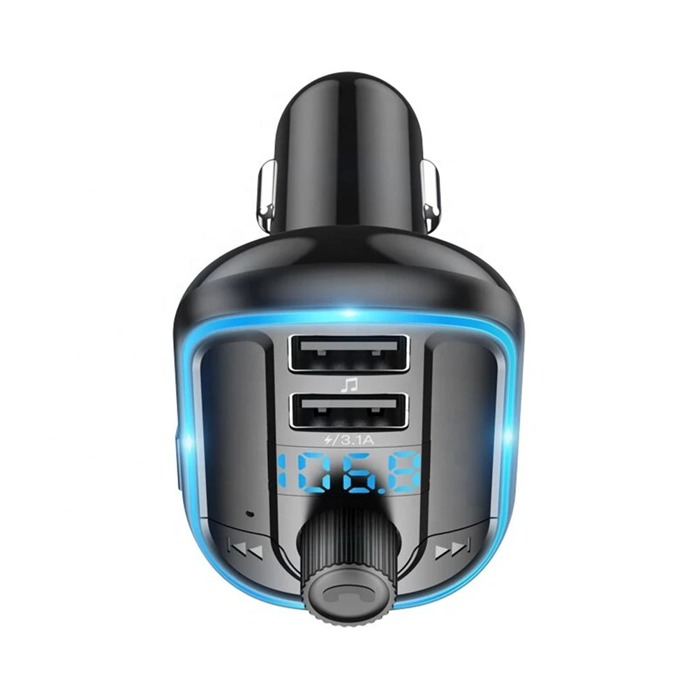 Modulátor FM Bluetooth Yesido Y44, 2 x USB-A - 1 x microSD