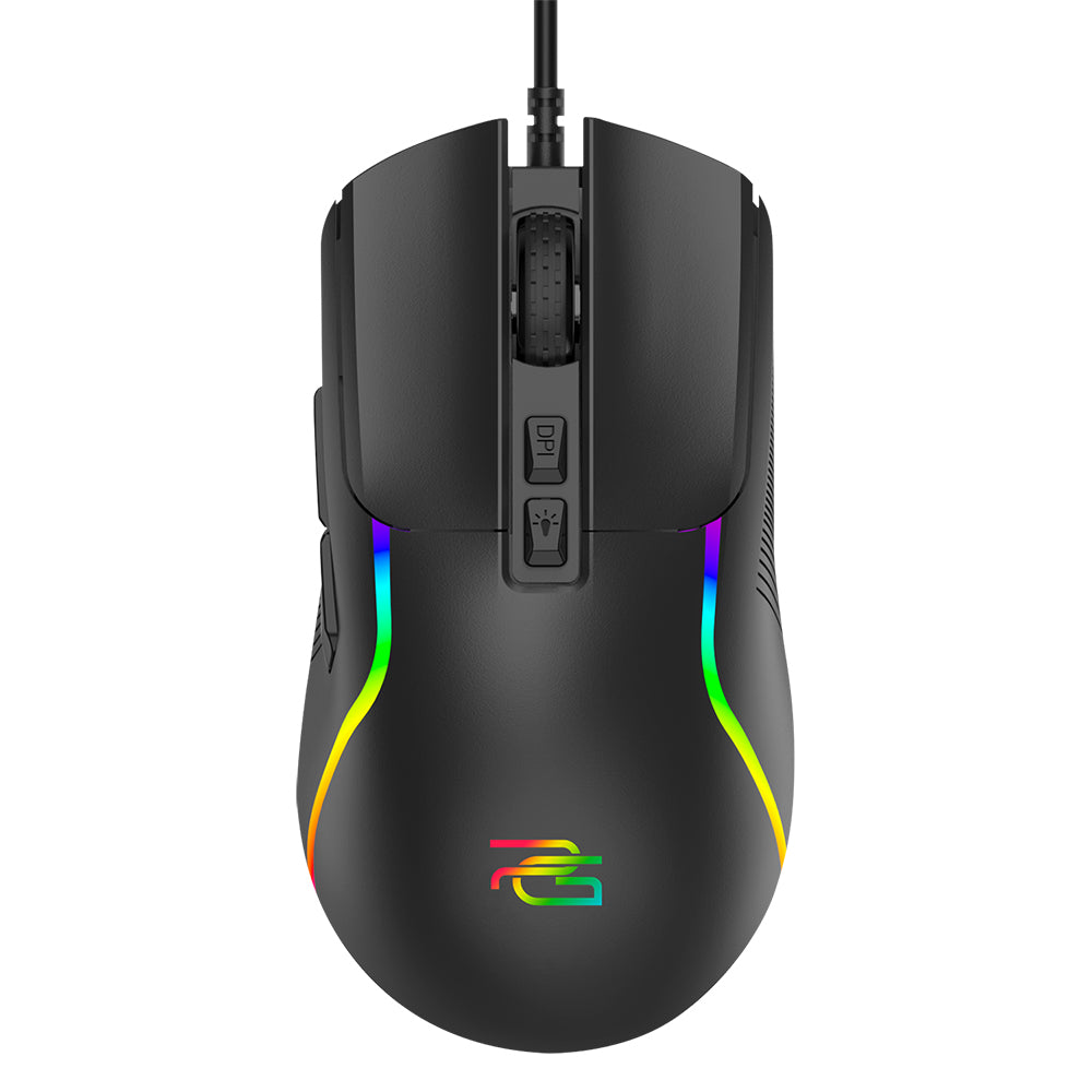 Herná myš Proove Assembler s káblom USB, RGB, 12400DPI, čierna CMAS00000101